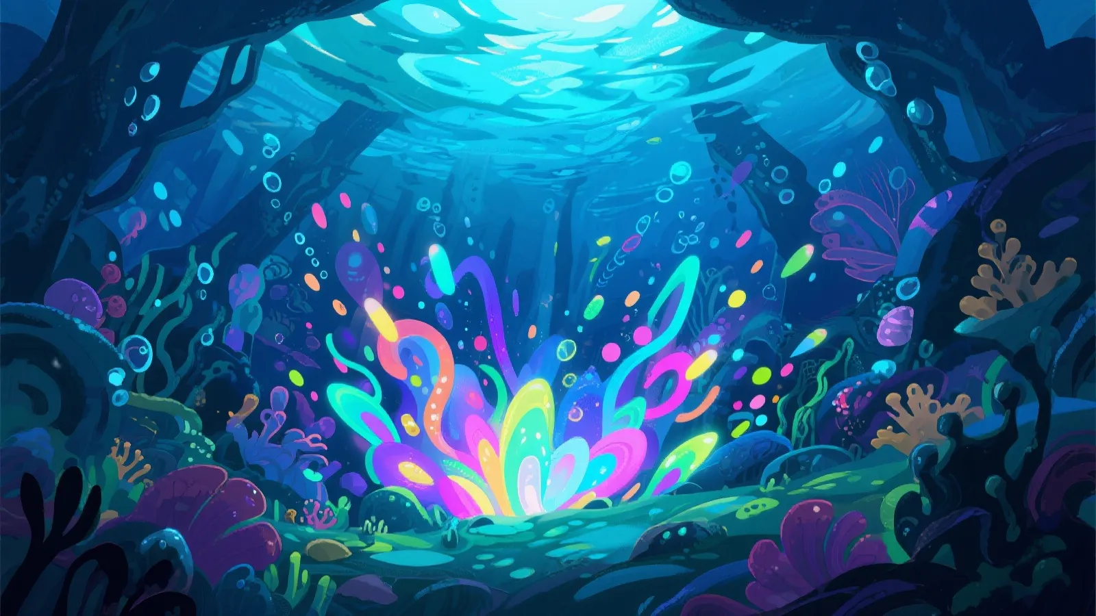 捕鱼大亨小游戏中心 背景